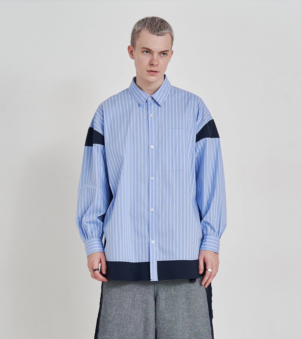 BLOCKING STRIPE SHIRTS