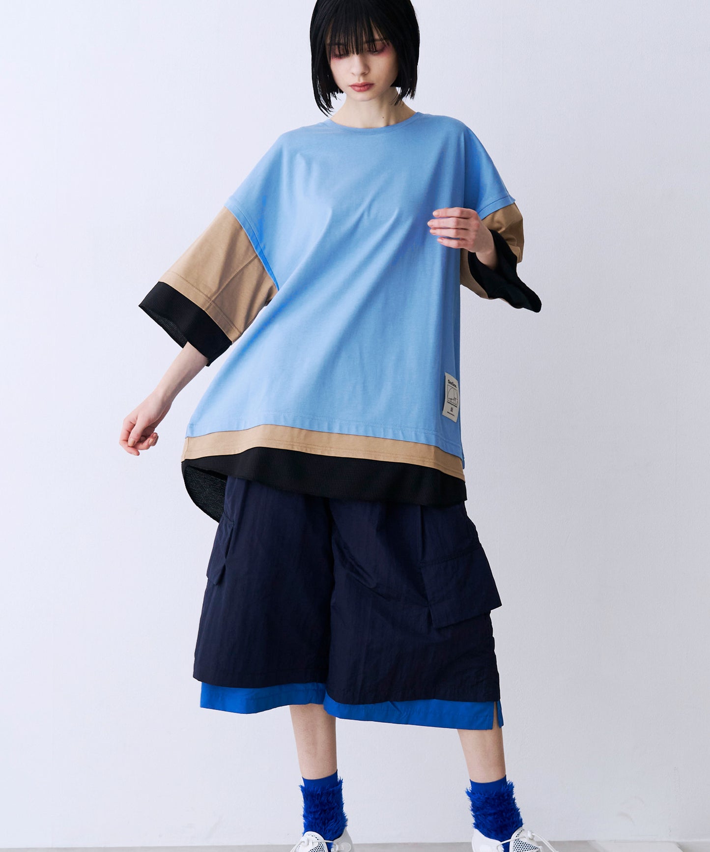 THREE LAYER TEE