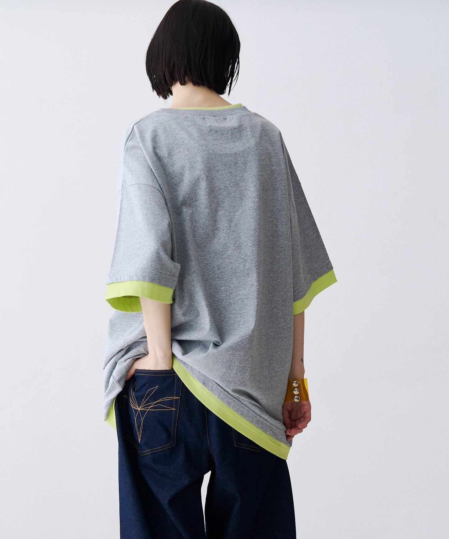 FAKE LAYERD LOGO TEE