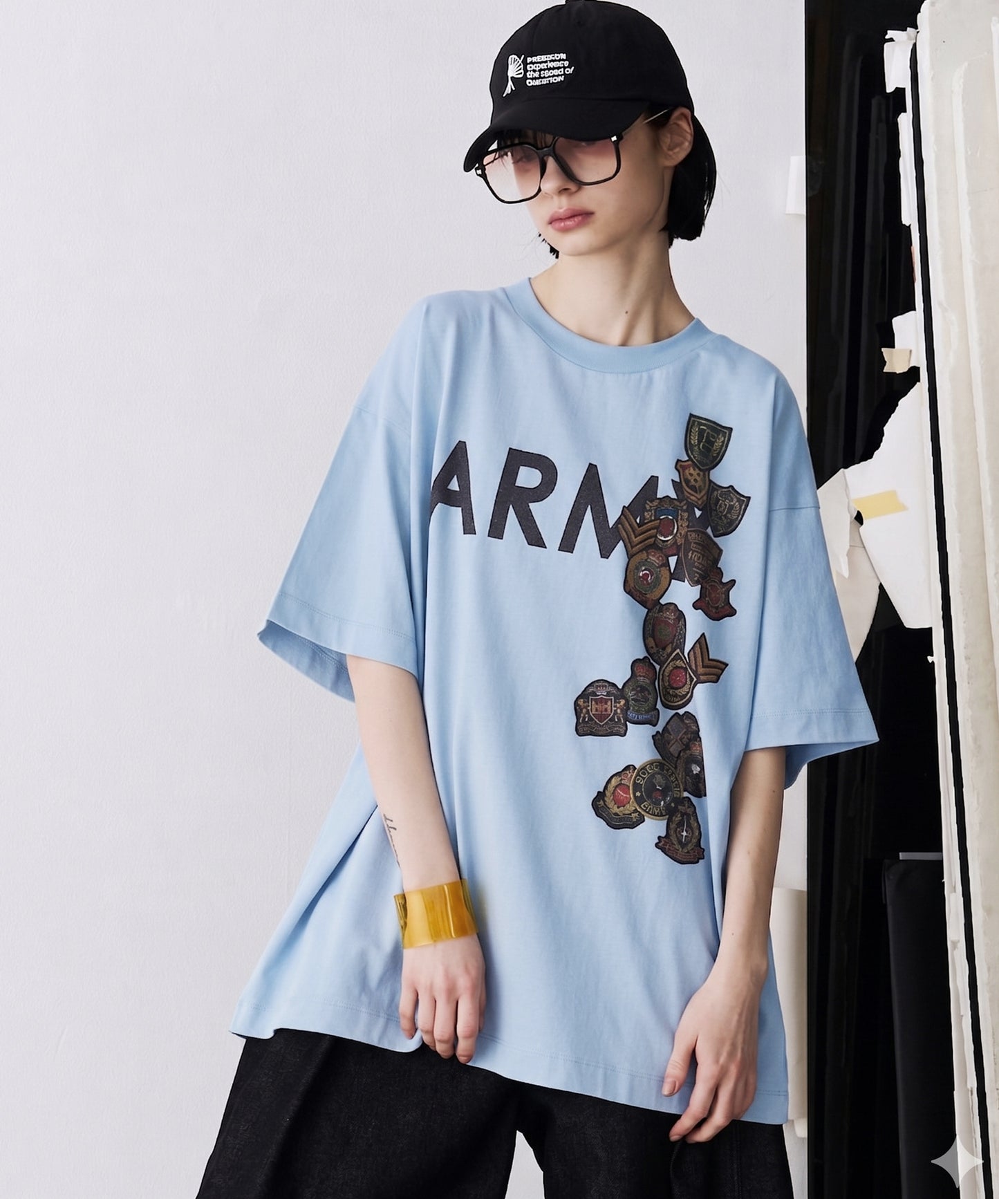 ARMY WAPPEN PRINT TEE
