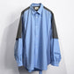 【予約商品】FAKE BLOCKING SHIRT
