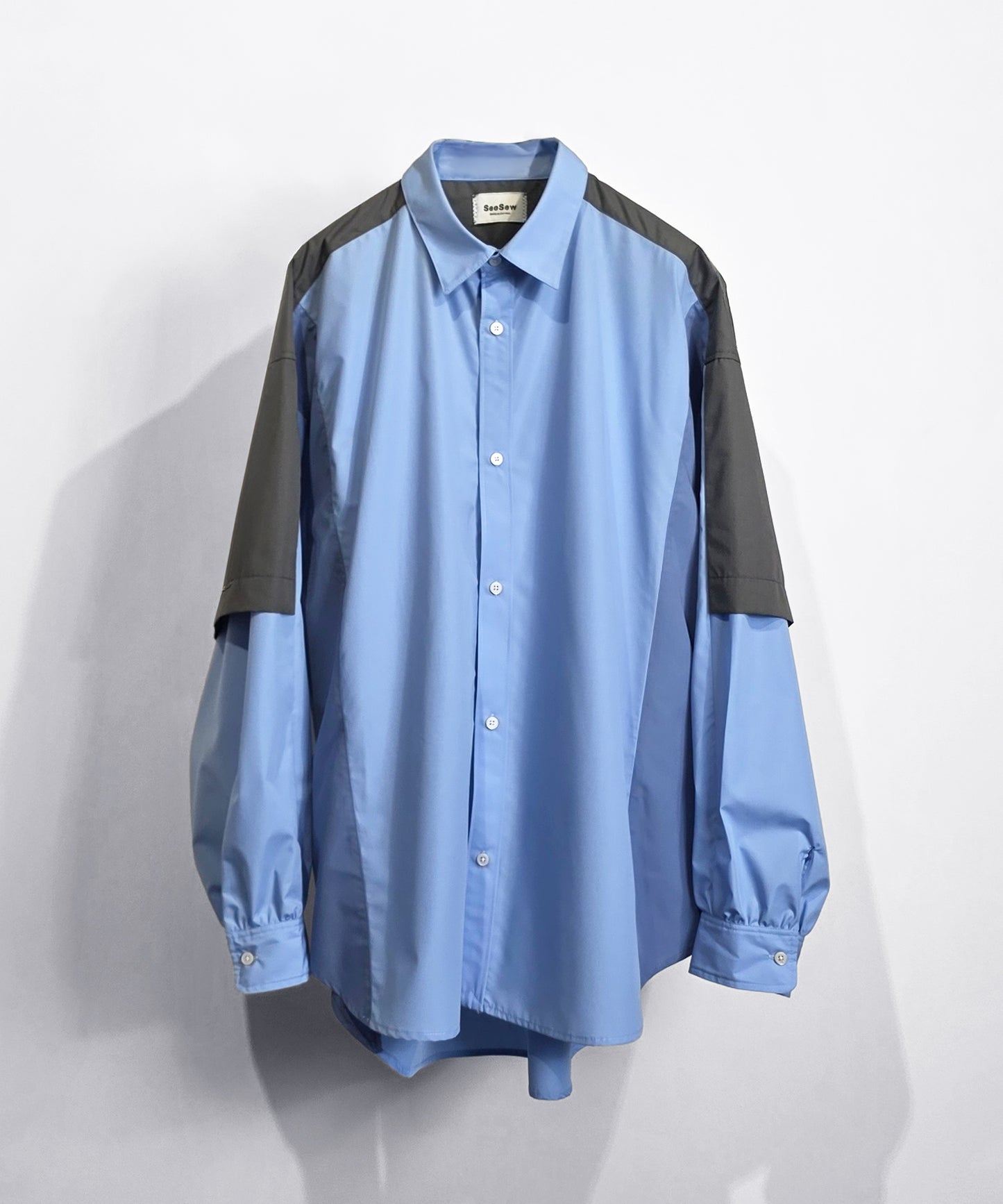 【予約商品】FAKE BLOCKING SHIRT