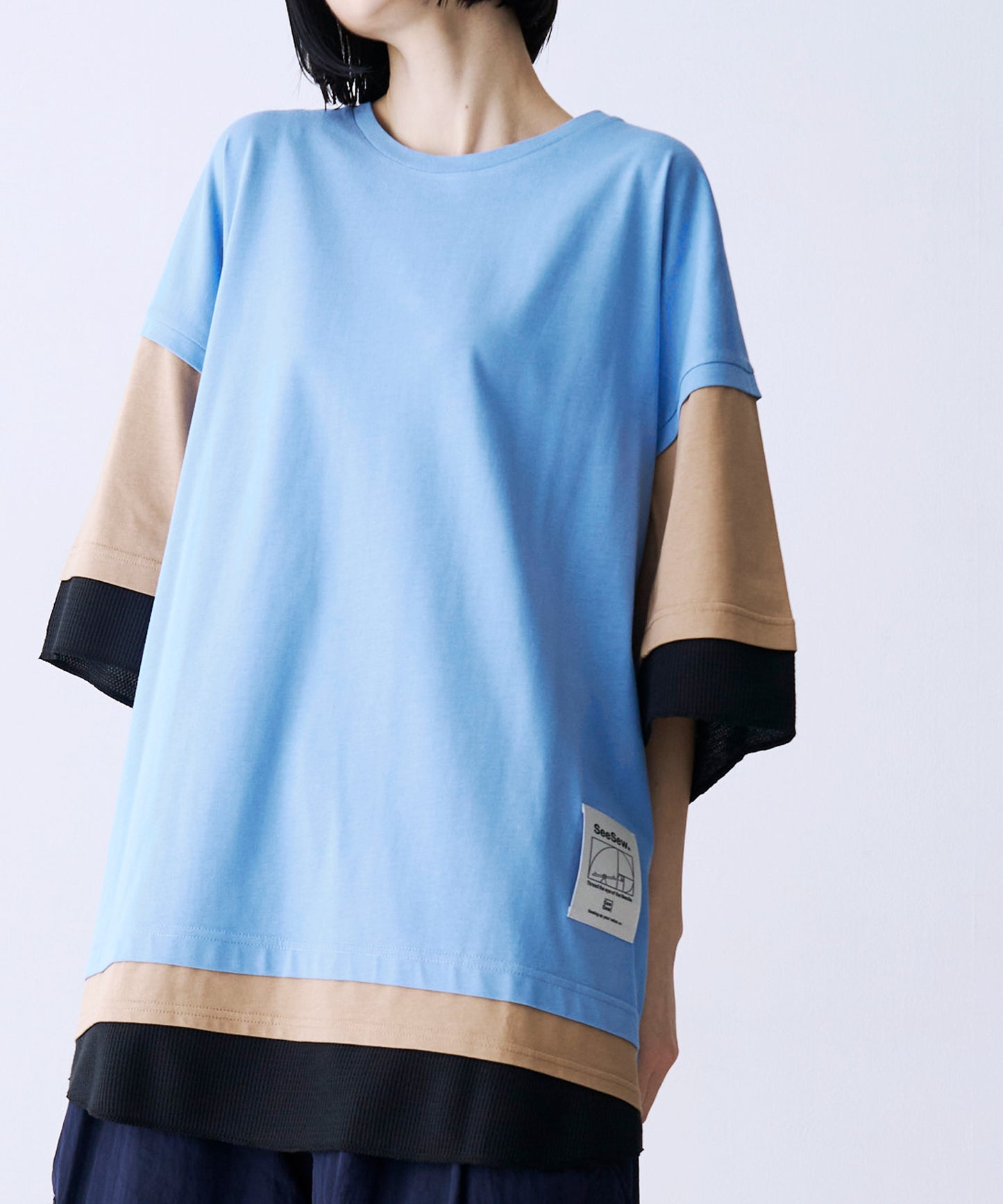 THREE LAYER TEE