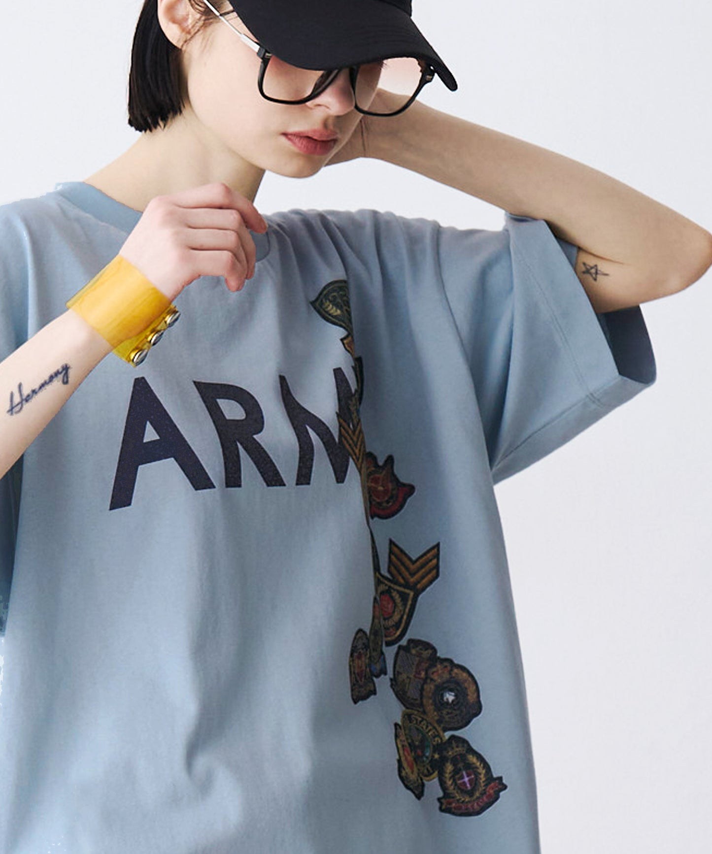 ARMY WAPPEN PRINT TEE