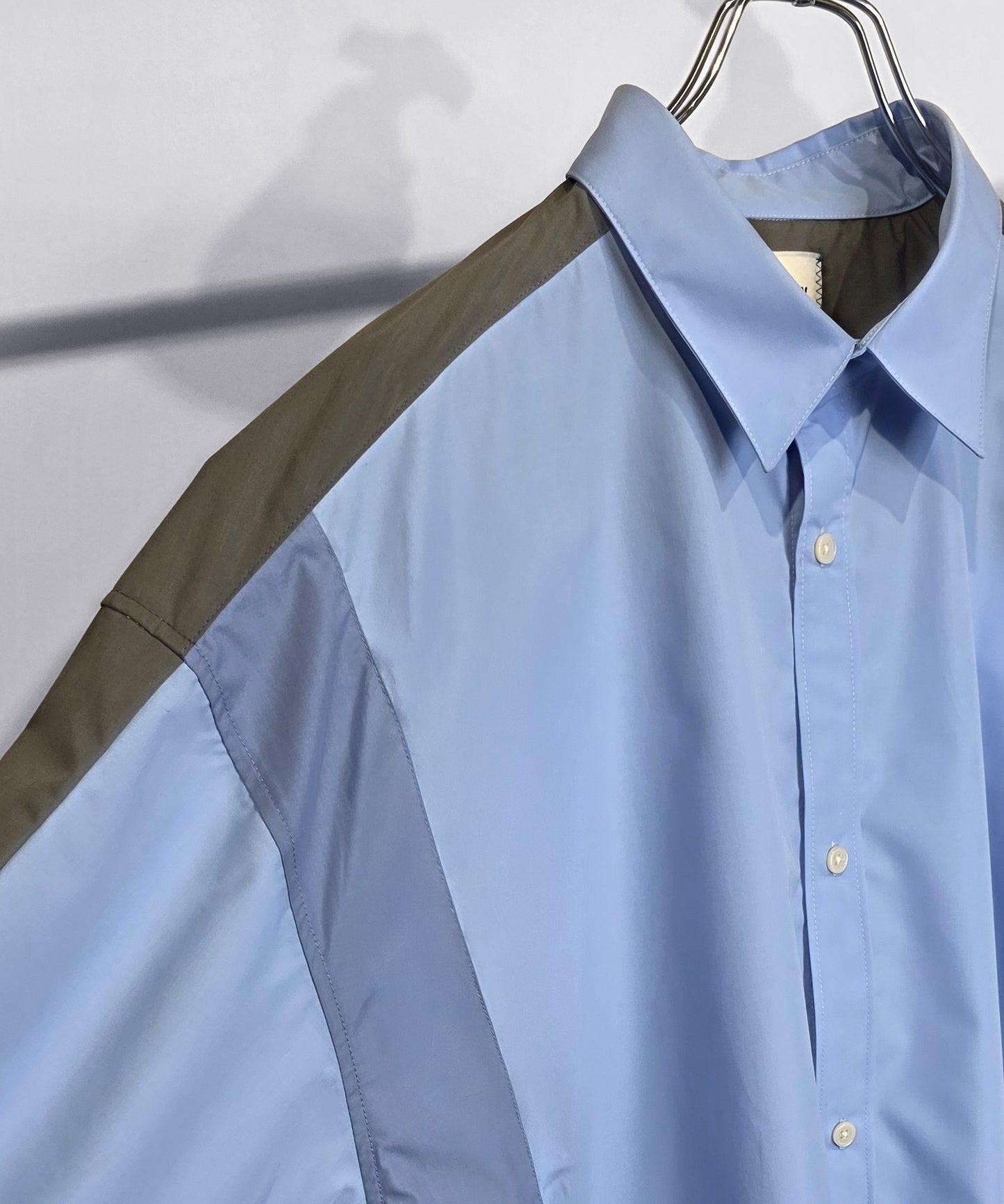 【予約商品】FAKE BLOCKING SHIRT