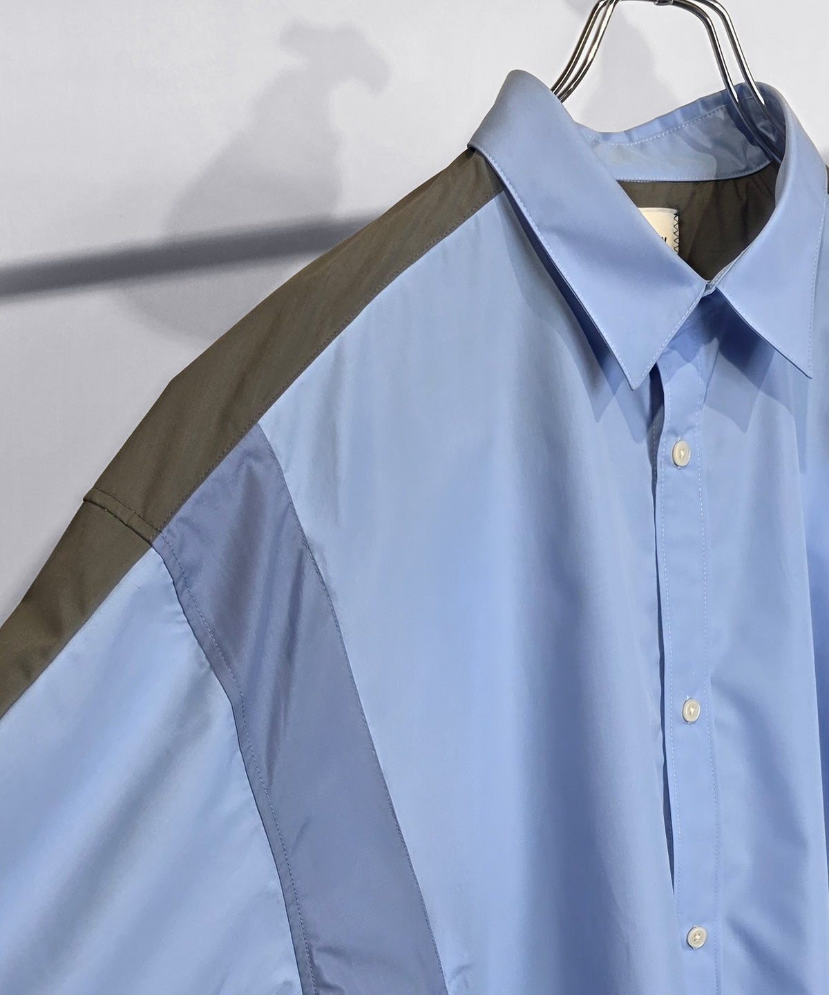 FAKE BLOCKING SHIRT