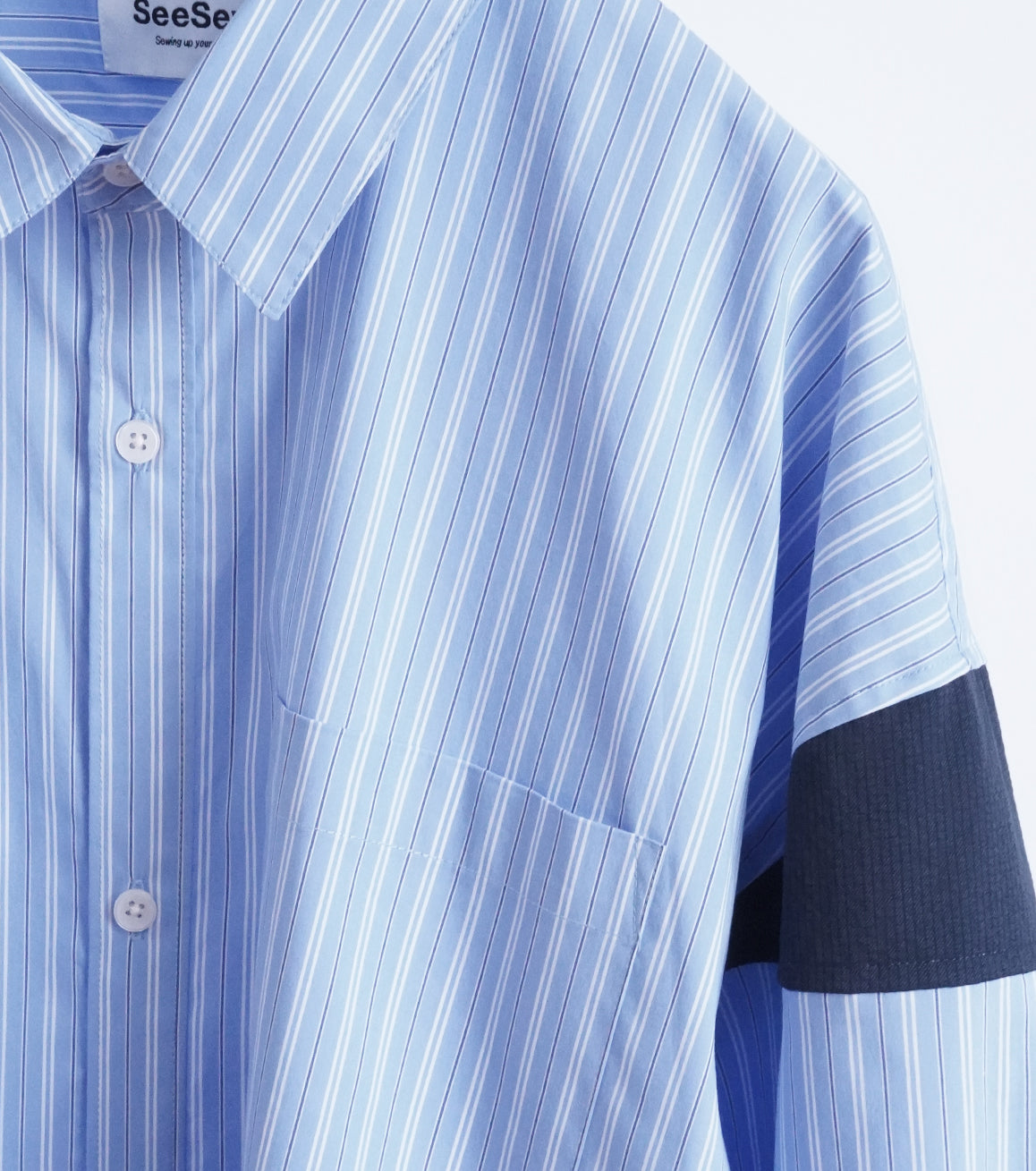 【25AW先行予約】BLOCKING STRIPE SHIRTS