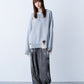 GRUNGE DAMAGE PRINT KNIT
