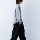 GRUNGE DAMAGE PRINT KNIT
