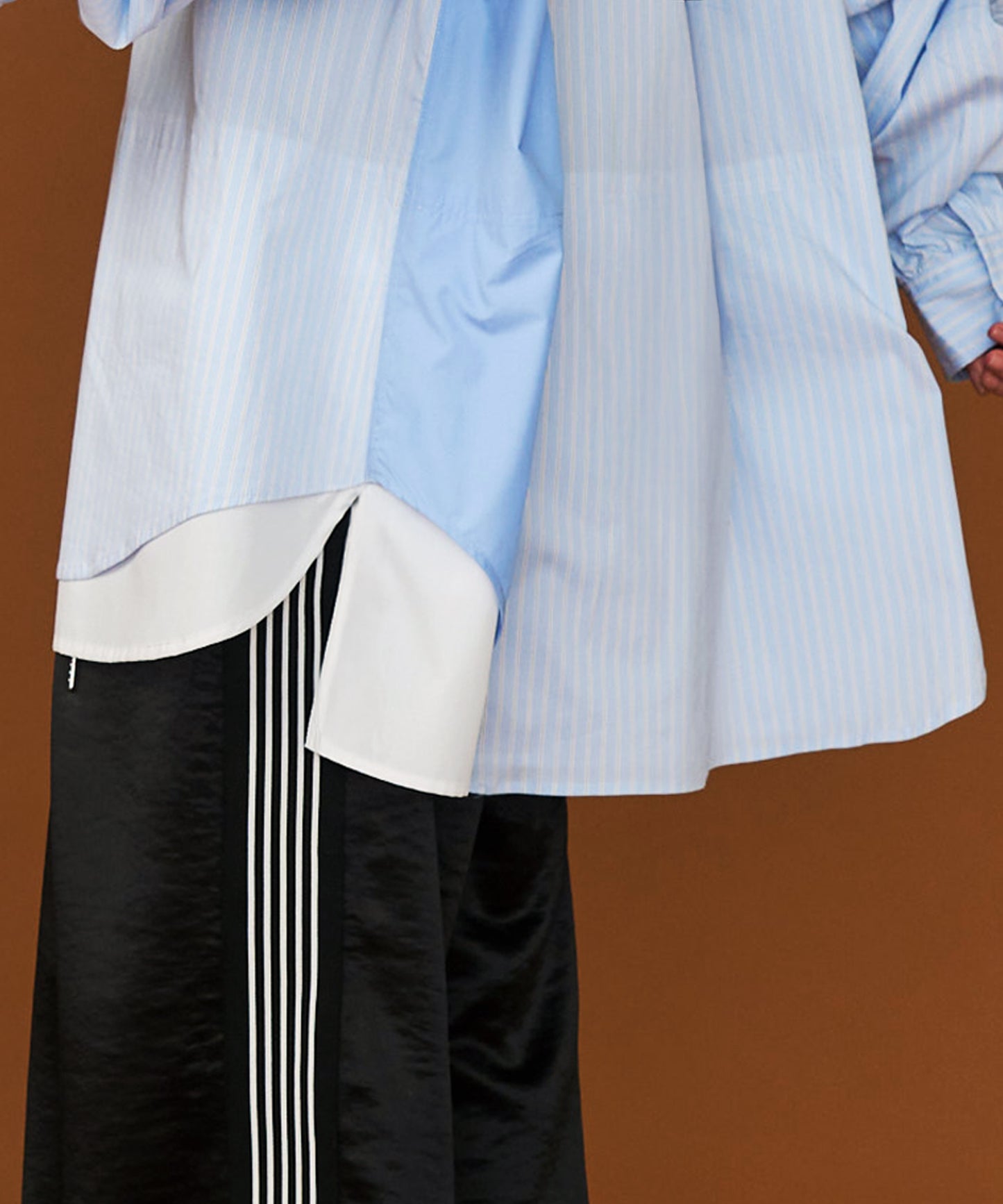 【予約商品】FAKE BLOCKING OVER SHIRTS