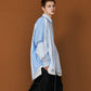 【予約商品】FAKE BLOCKING OVER SHIRTS