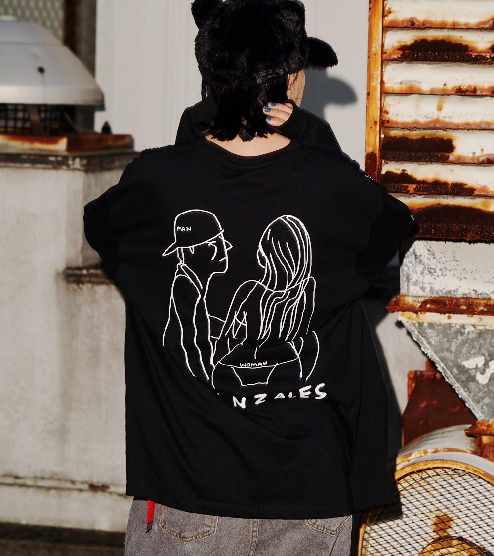 【24AW PRE-ORDER】MARK GONZALES L/S TEE [Angel]