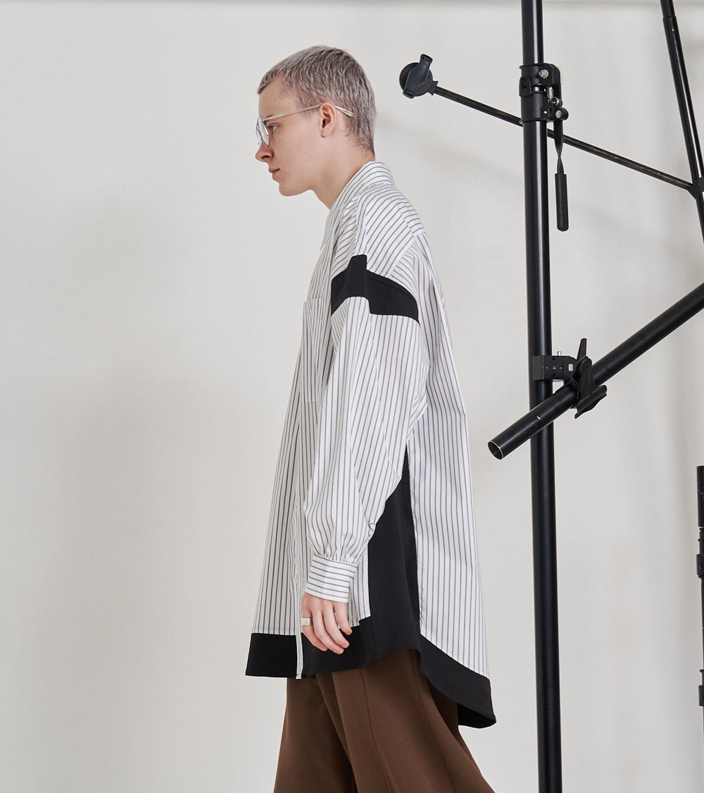BLOCKING STRIPE SHIRTS