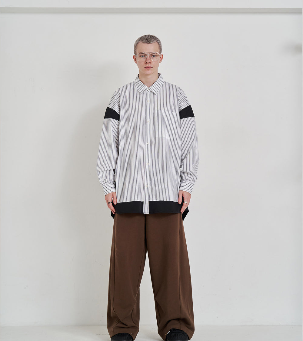 BLOCKING STRIPE SHIRTS