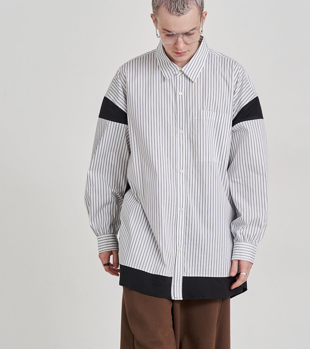 BLOCKING STRIPE SHIRTS