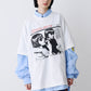 【SALE】HAND DREW PRINT TEE