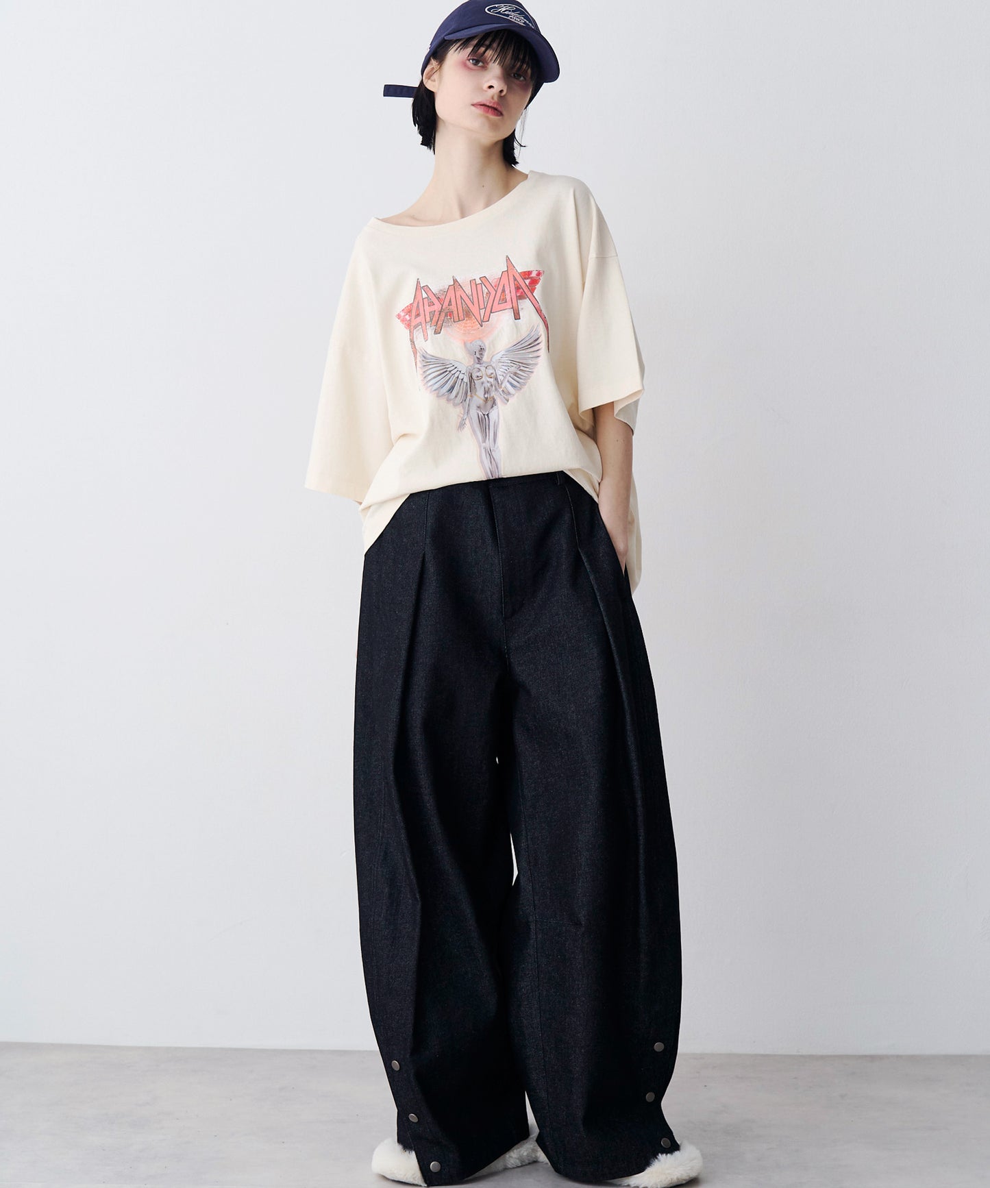 【SALE】ACID WASH ANGEL TEE