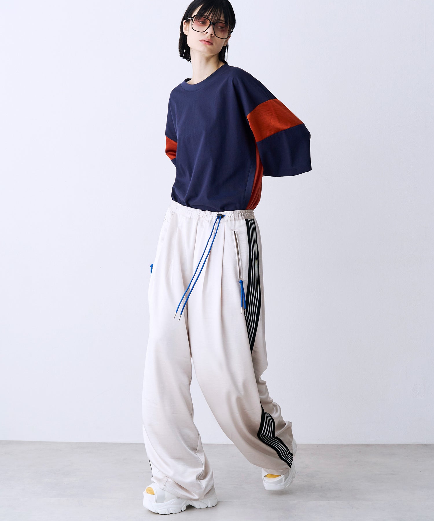 一部予約】SATIN LINE PANTS – seesew