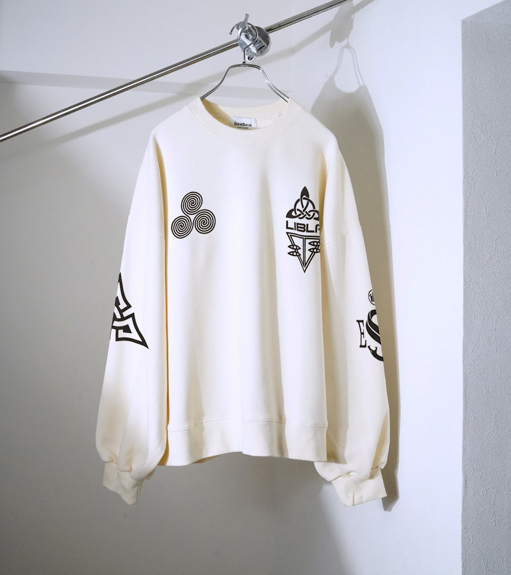 【SALE】LIBRA MULTIPRINT SWEAT