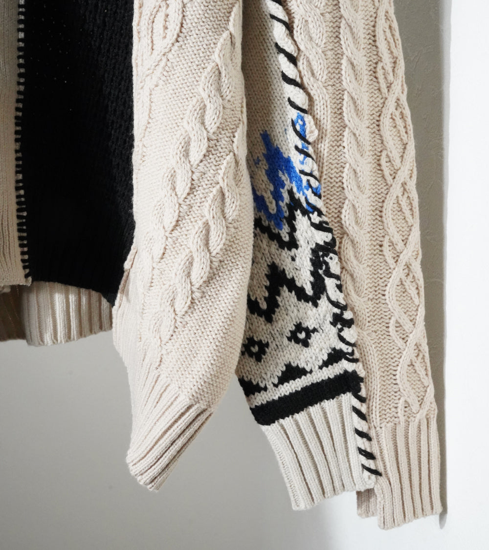 【24AW PRE-ORDER】CRAFT KNIT CARDIGAN