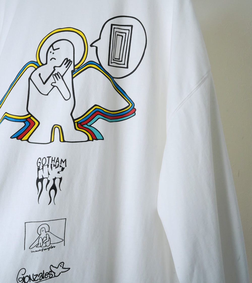 【SALE】MARK GONZALES L/S TEE [Click Man]