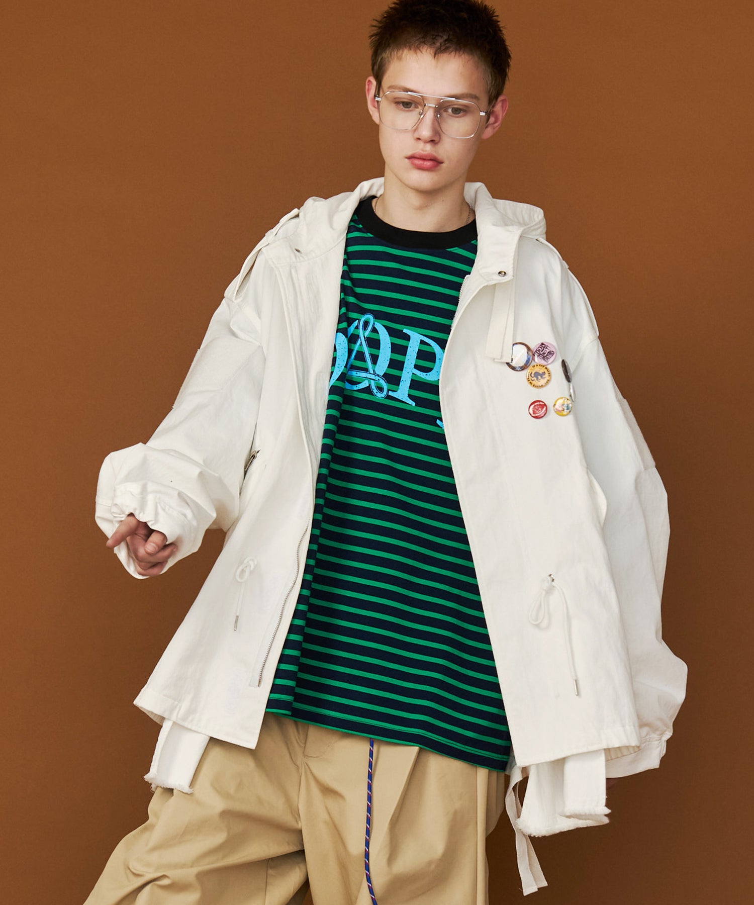 SHORT MODS BLOUSON with BADGE – seesew