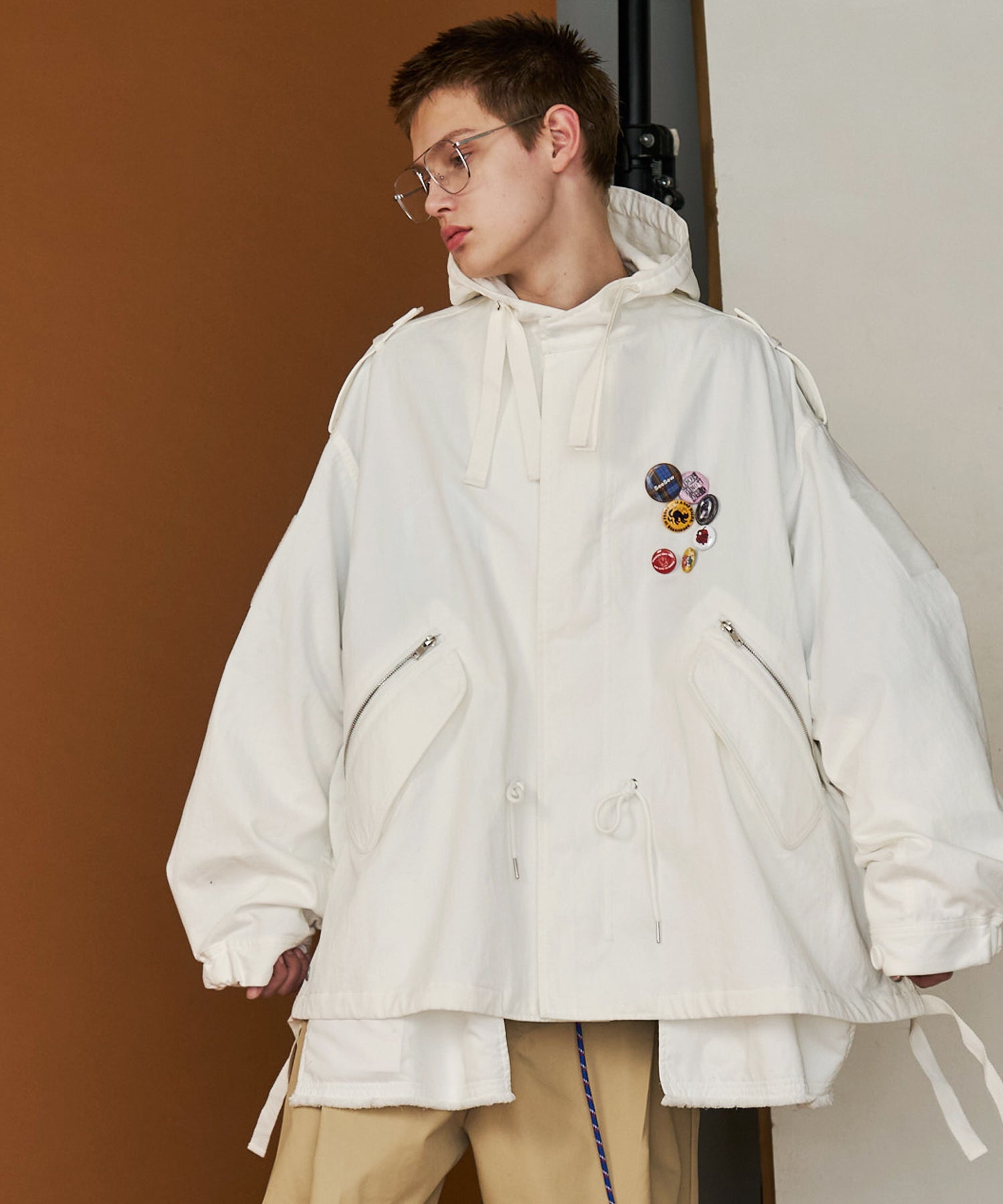 SHORT MODS BLOUSON with BADGE – seesew