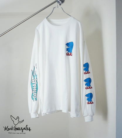 【SALE】MARK GONZALES L/S TEE [Click Man]