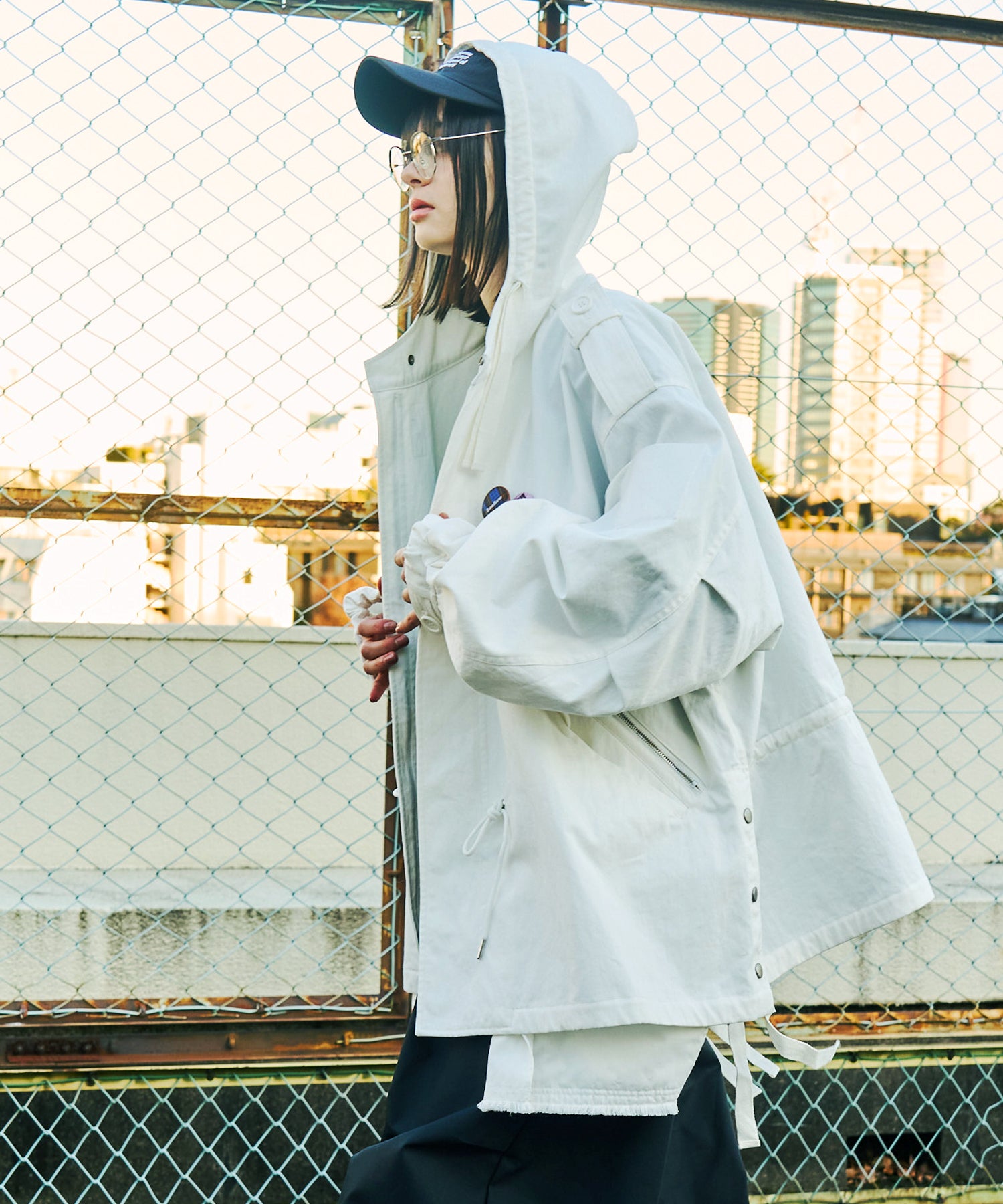 SHORT MODS BLOUSON with BADGE – seesew