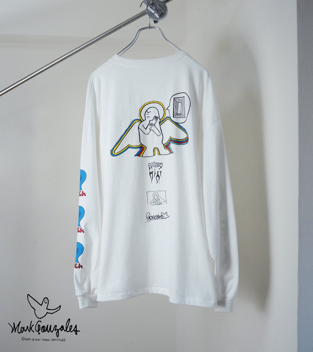 【SALE】MARK GONZALES L/S TEE [Click Man]