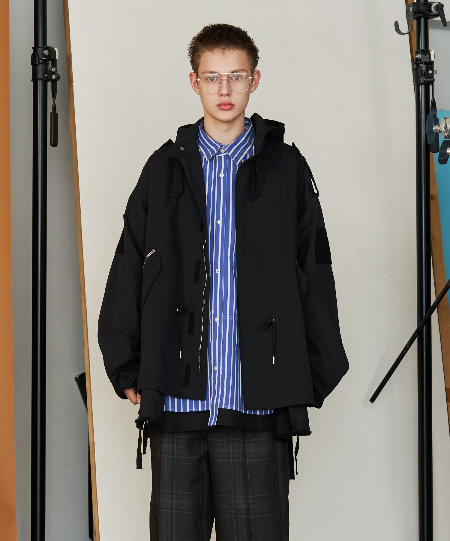 SHORT MODS BLOUSON with BADGE – seesew