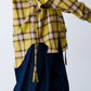 CHECK MULTI POCKET SHIRT