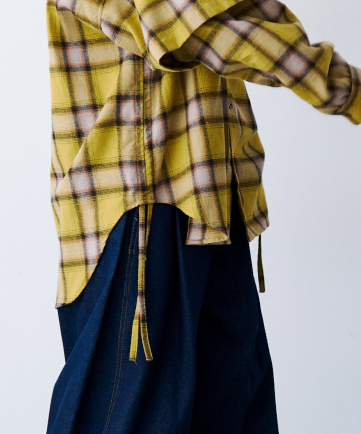 CHECK MULTI POCKET SHIRT