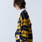 BORDER KNIT POLO