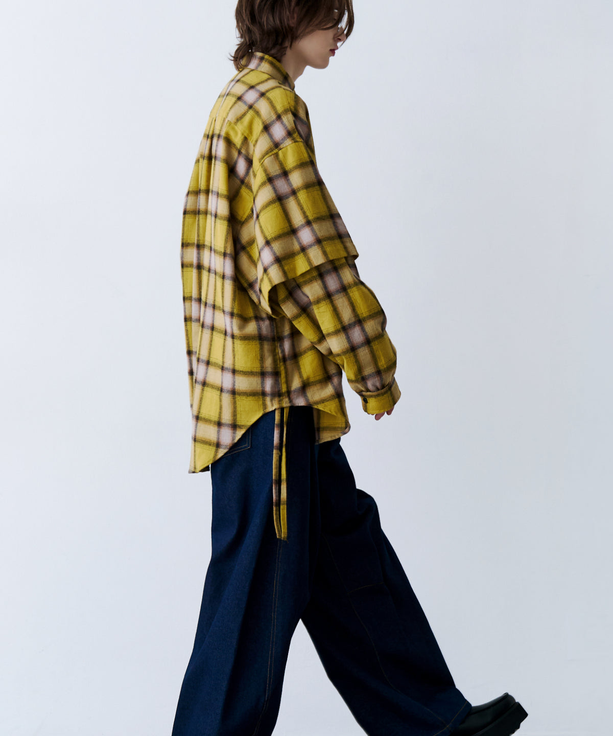 CHECK MULTI POCKET SHIRT