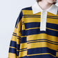 BORDER KNIT POLO