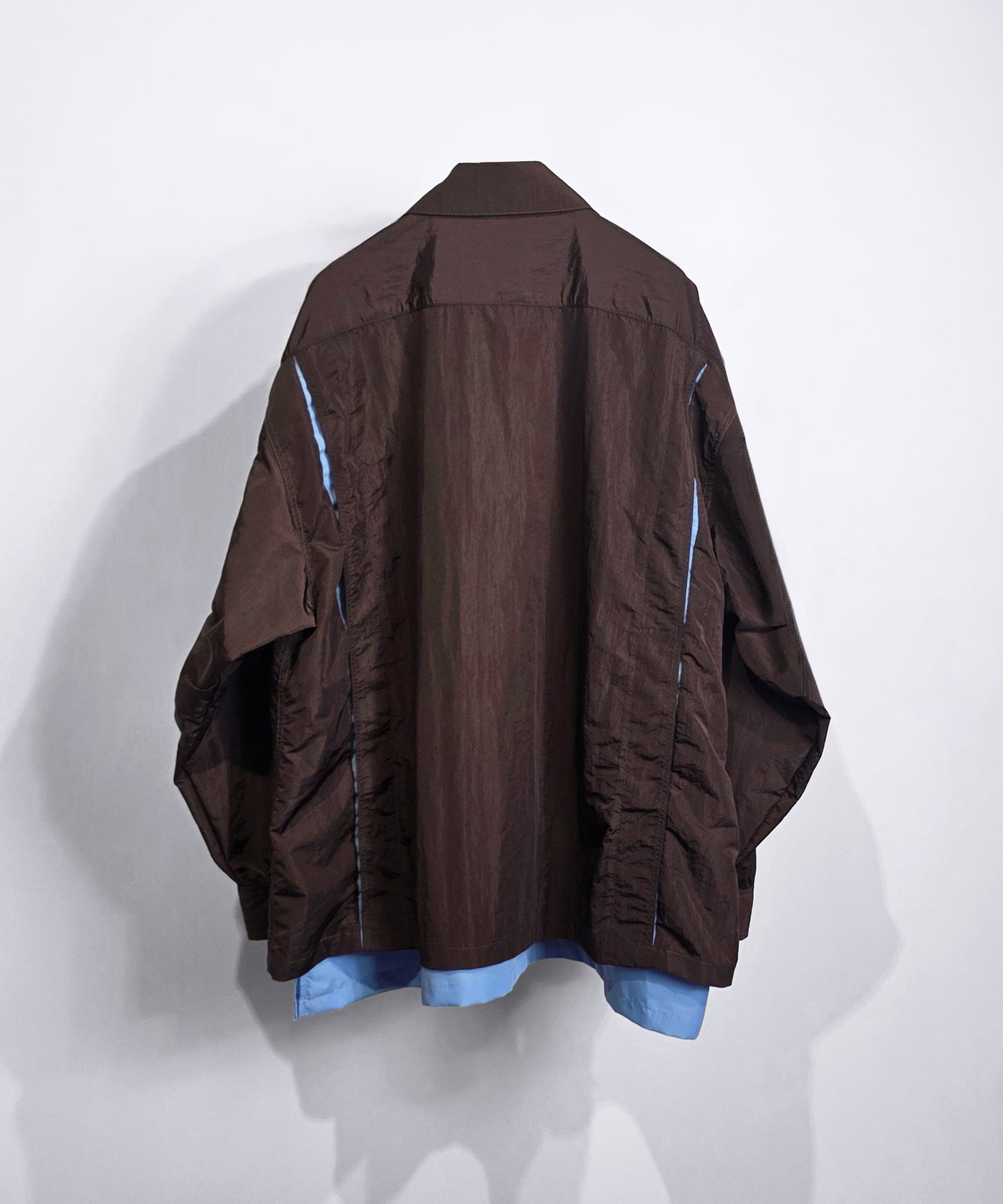 【予約商品】LAYERED ZIP SHIRT JACKET