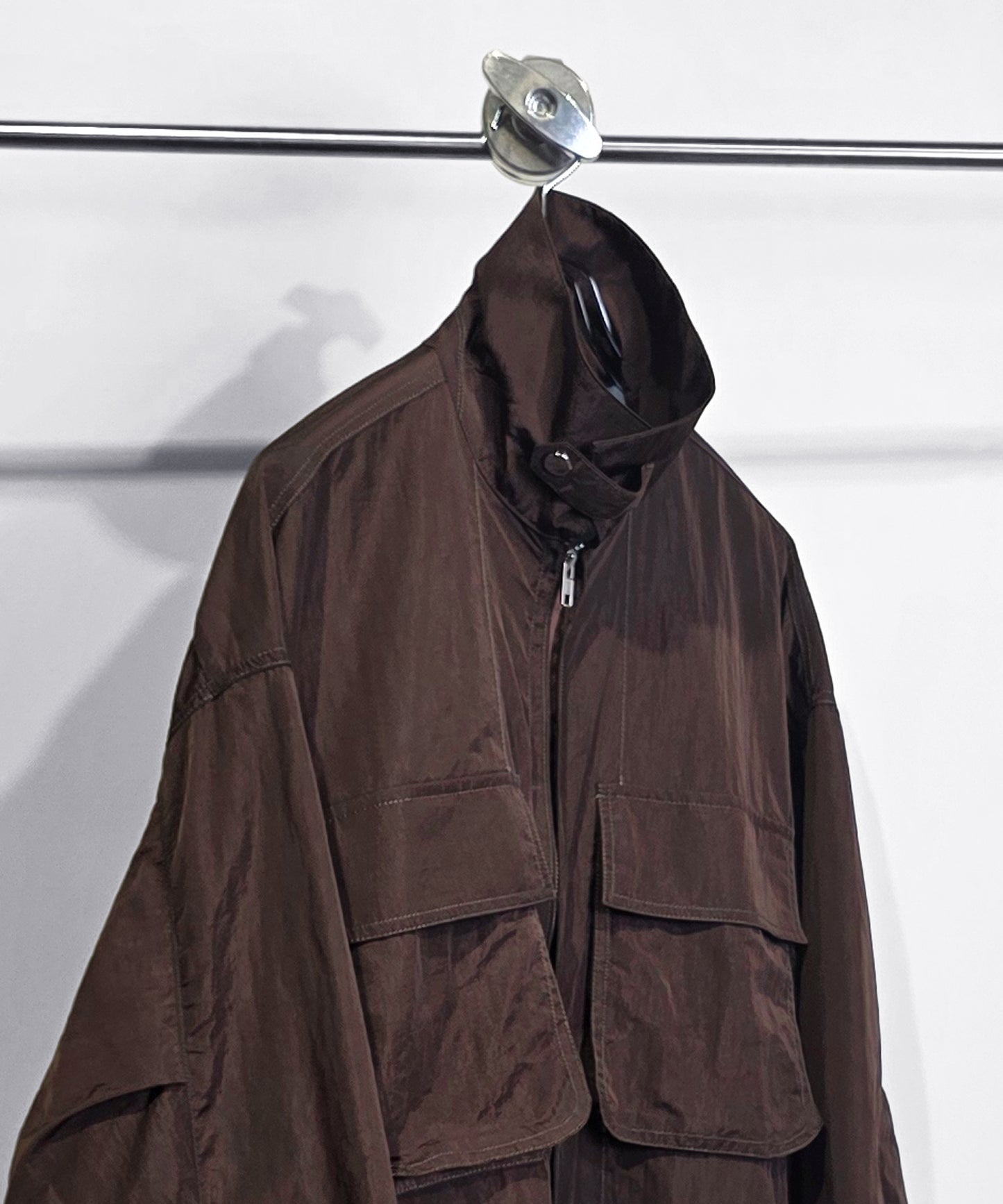 【予約商品】LAYERED ZIP SHIRT JACKET