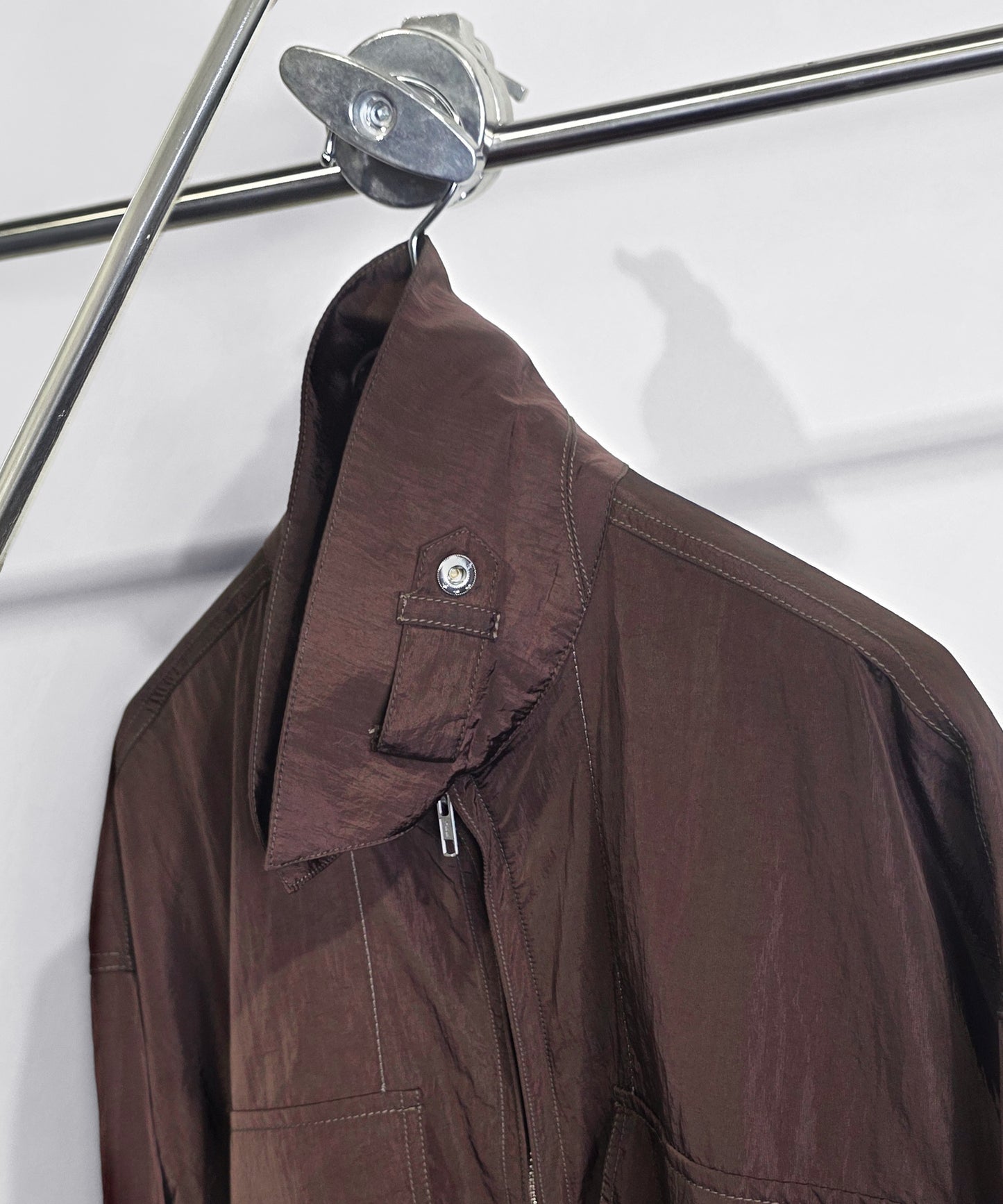 【予約商品】LAYERED ZIP SHIRT JACKET