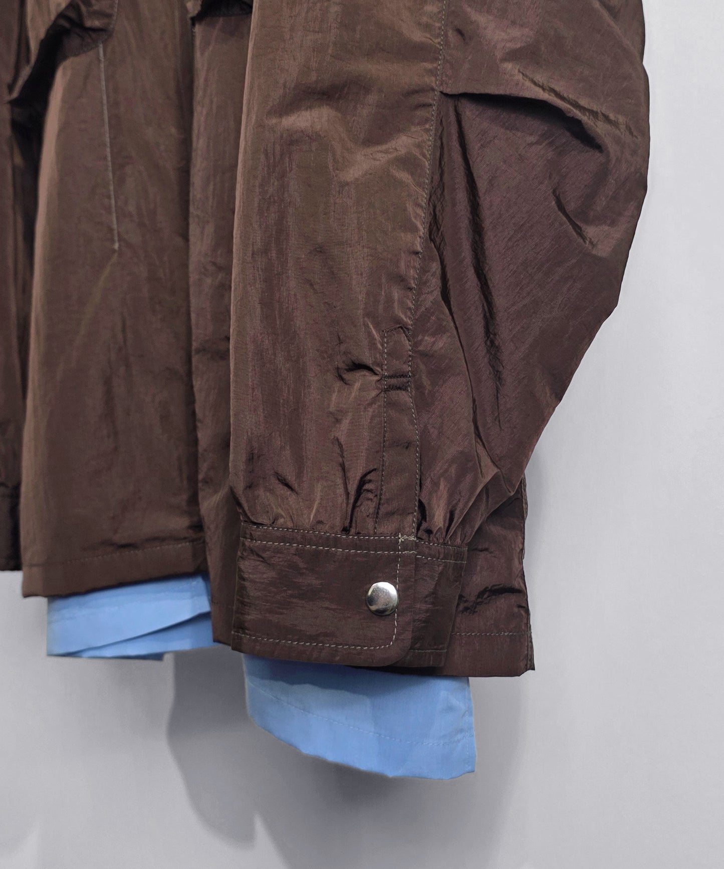 【予約商品】LAYERED ZIP SHIRT JACKET