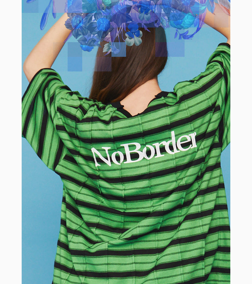 【SALE】No Border PLEATS-TEE（50%OFF）